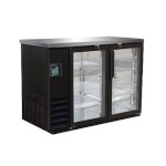 IKON IBB49-2G-24 - Back Bar Cooler, two-section, 10.45 cu. ft., 49-1/10